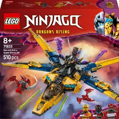 LEGO Ras & Arin's Super Storm Plane 71833 Ninjago