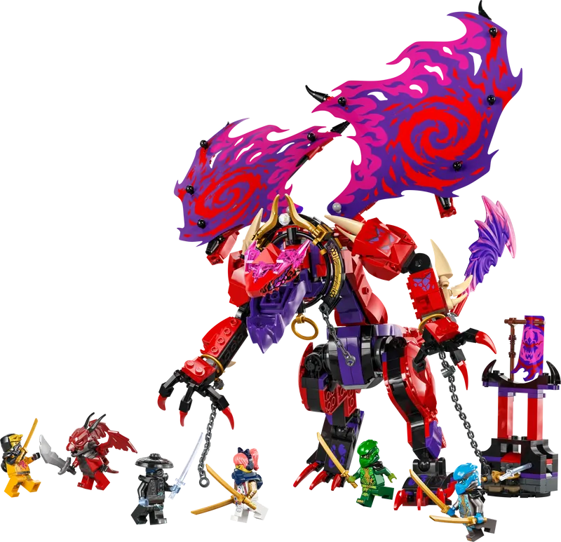 LEGO Blitzzahn-Chaosdrache 71832 Ninjago