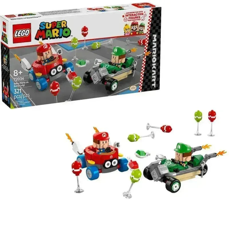 LEGO Mario Kart – Baby Mario vs. Baby Luigi 72034 SuperMario (Delivery: January 1, 2025)