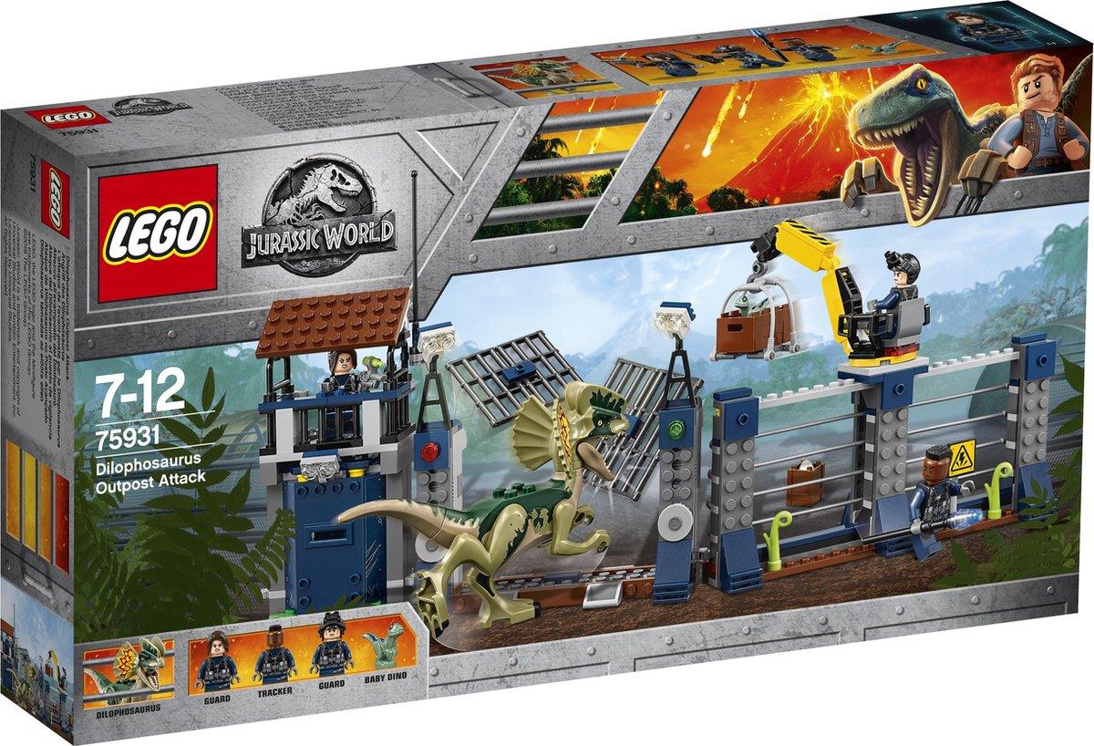 LEGO Aanval van de Dilophosaurus 75931 Jurassic World LEGO JURASSIC WORLD @ 2TTOYS LEGO €. 54.99
