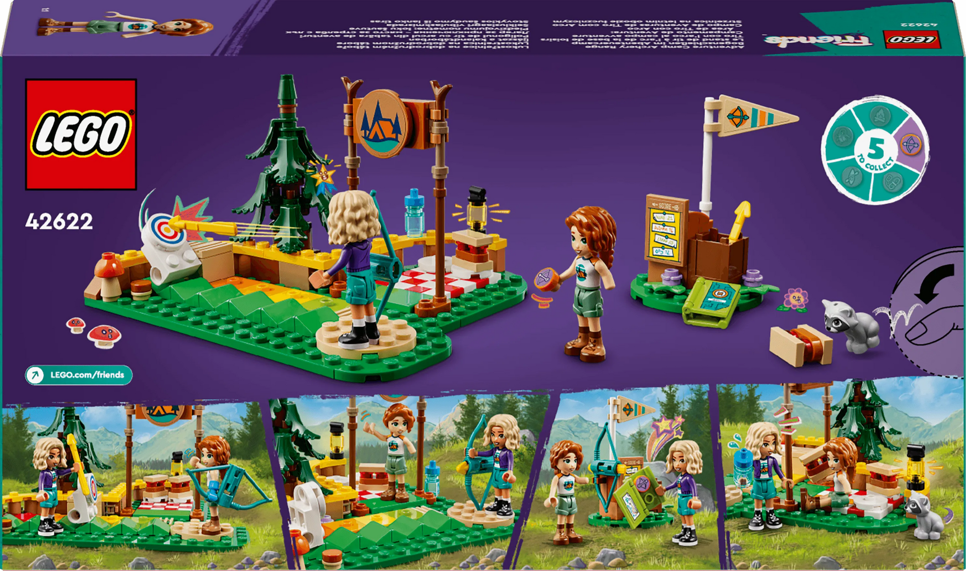 LEGO Avonturenkamp Boogschieten 42622 Friends (Pre-Order: verwacht juni) LEGO FRIENDS @ 2TTOYS LEGO €. 12.49