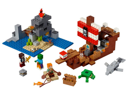 LEGO Avontuur op het piratenschip 21152 Minecraft | 2TTOYS ✓ Official shop<br>