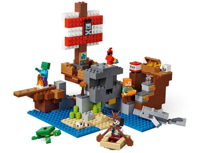 LEGO Avontuur op het piratenschip 21152 Minecraft | 2TTOYS ✓ Official shop<br>