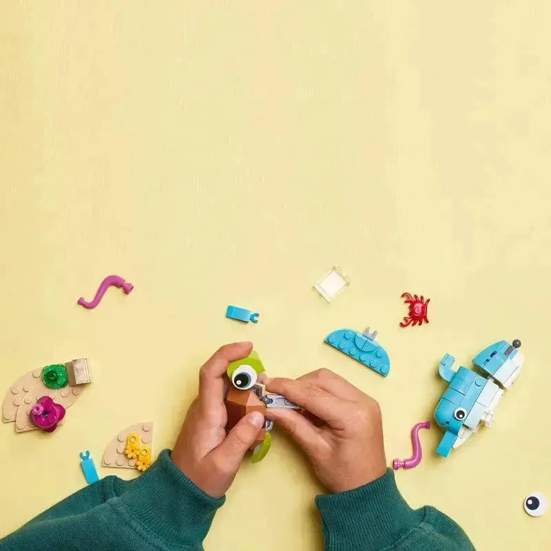 LEGO Dolfijn en Schildpad 31128 Creator 3-in-1 LEGO CREATOR @ 2TTOYS | Official LEGO shop😊🥰 LEGO €. 9.99