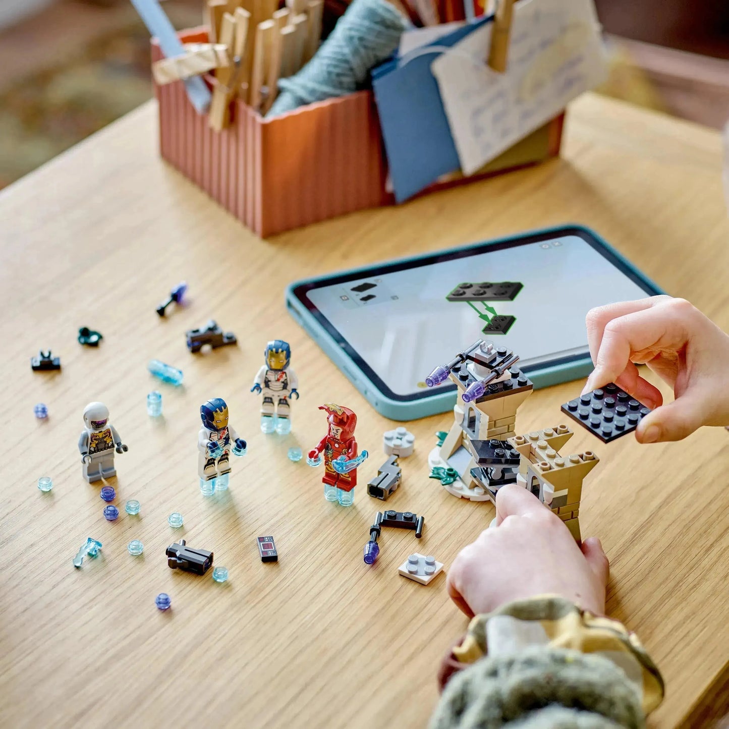 LEGO Iron Man & Iron Legion vs. Hydra soldaat 76288 Superheroes LEGO SUPERHEROES @ 2TTOYS | Official LEGO shop😊🥰 LEGO €. 18.99