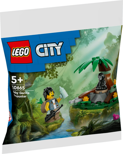 LEGO Ontmoeting met de babygorilla 30665 City LEGO CITY @ 2TTOYS | Official LEGO shop😊🥰 LEGO €. 3.49
