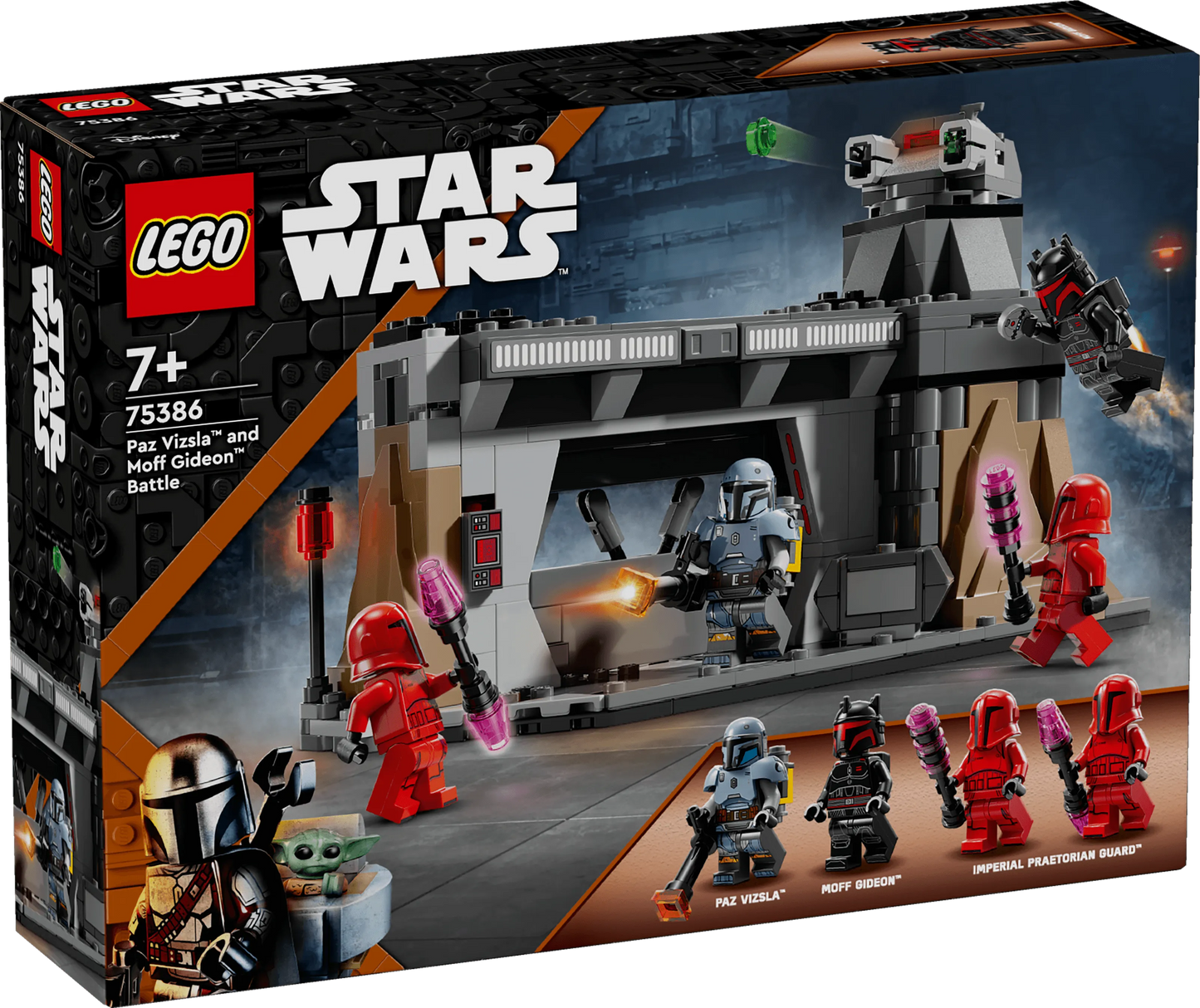 LEGO Paz Vizsla™ en Moff Gideon™ duel 75386 StarWars (Pre-Order: verwacht juni) LEGO STARWARS @ 2TTOYS LEGO €. 33.99