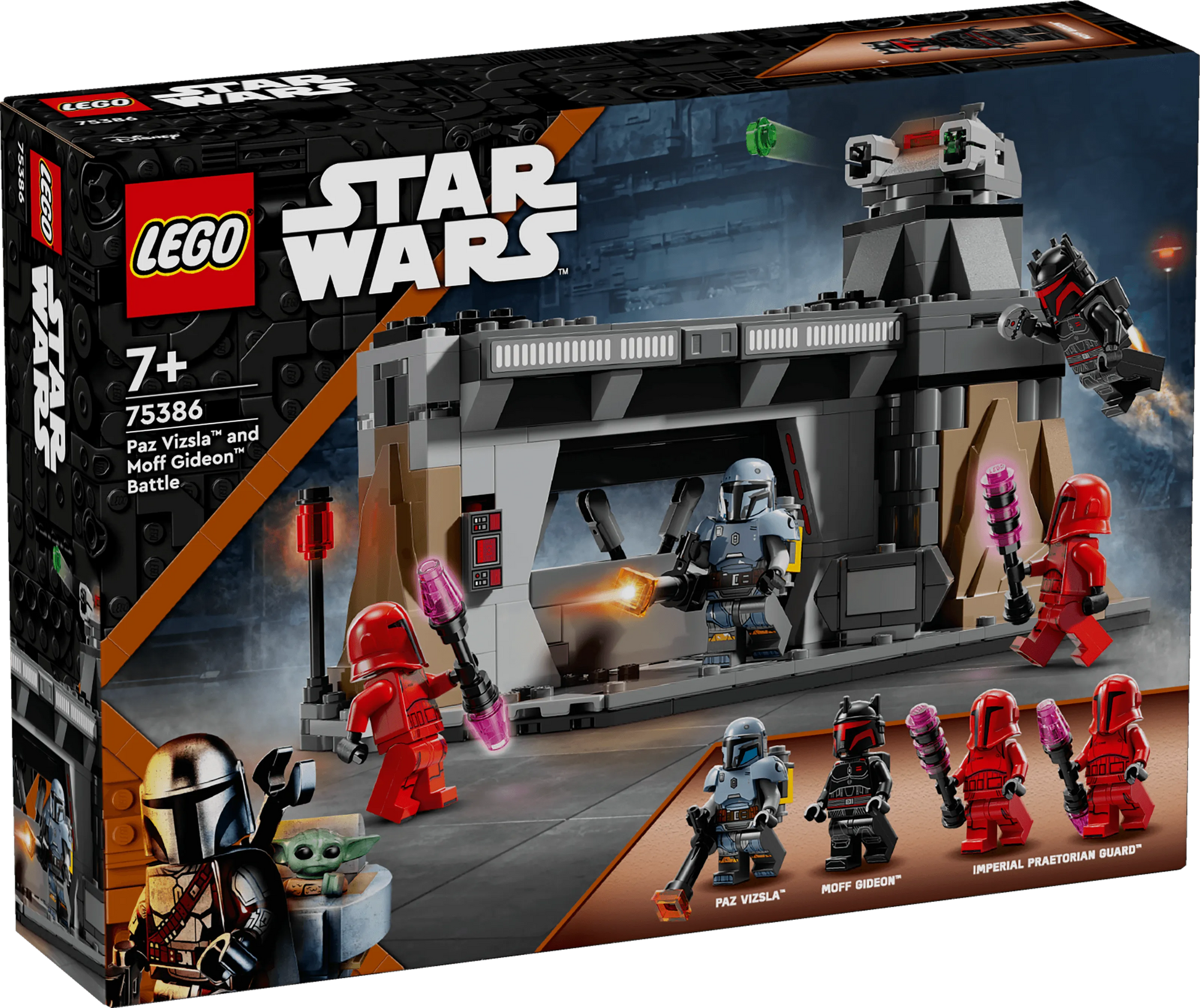 LEGO Paz Vizsla™ en Moff Gideon™ duel 75386 StarWars (Pre-Order: verwacht juni) LEGO STARWARS @ 2TTOYS LEGO €. 33.99