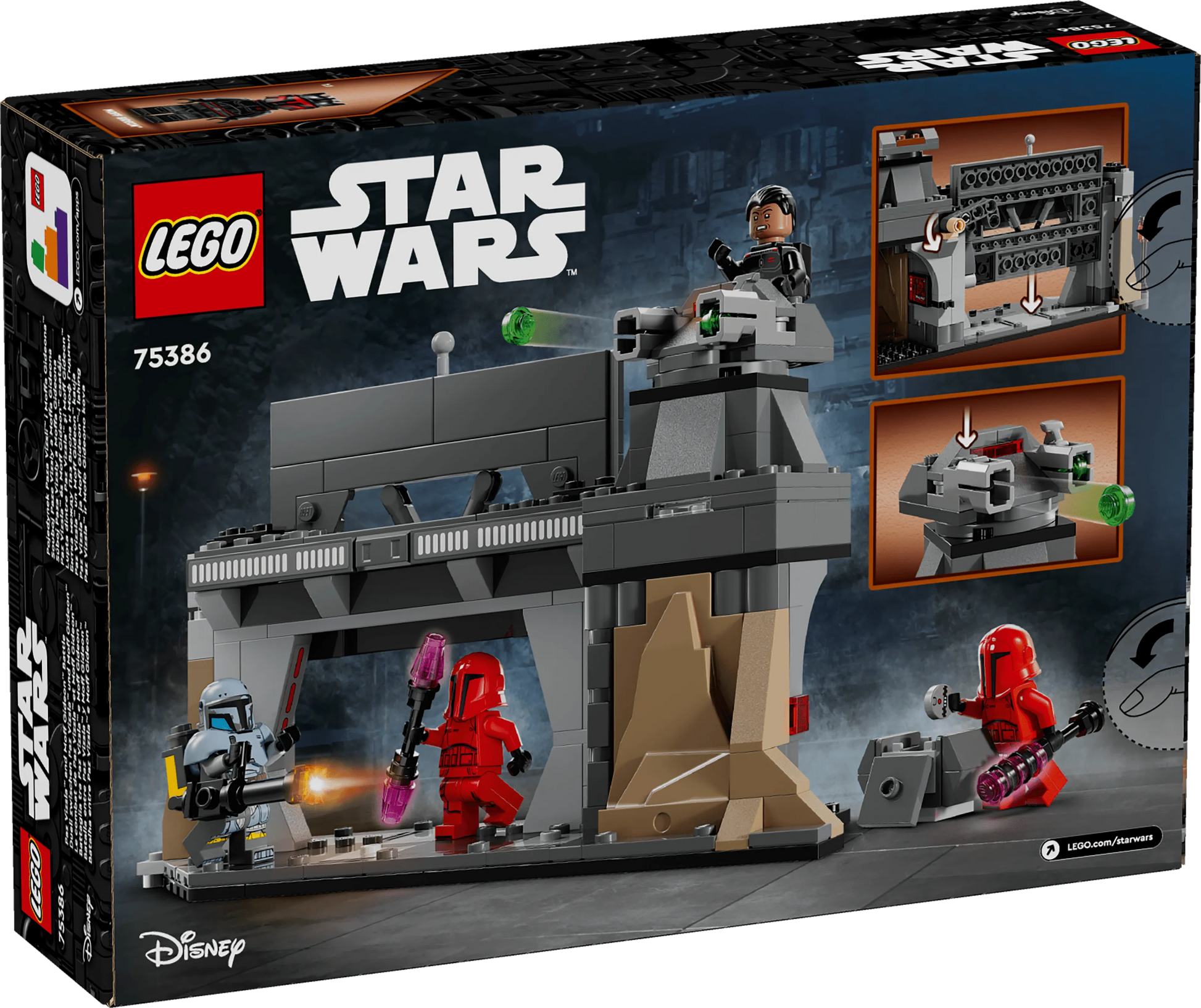 LEGO Paz Vizsla™ en Moff Gideon™ duel 75386 StarWars (Pre-Order: verwacht juni) LEGO STARWARS @ 2TTOYS LEGO €. 33.99