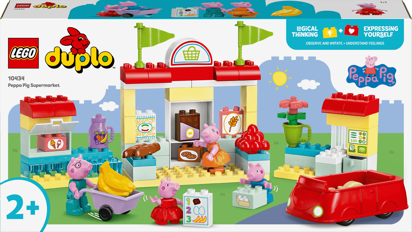 LEGO Peppa Big supermarkt 10434 DUPLO (Pre-Order: verwacht juni) PEPPA PIG @ 2TTOYS LEGO €. 59.49