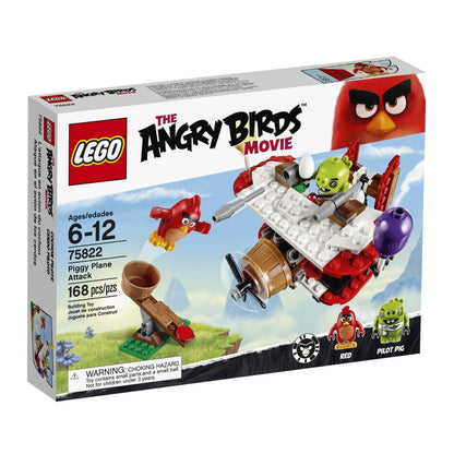 LEGO Piggy Vliegtuigaanval 75822 Angry Birds | 2TTOYS ✓ Official shop<br>