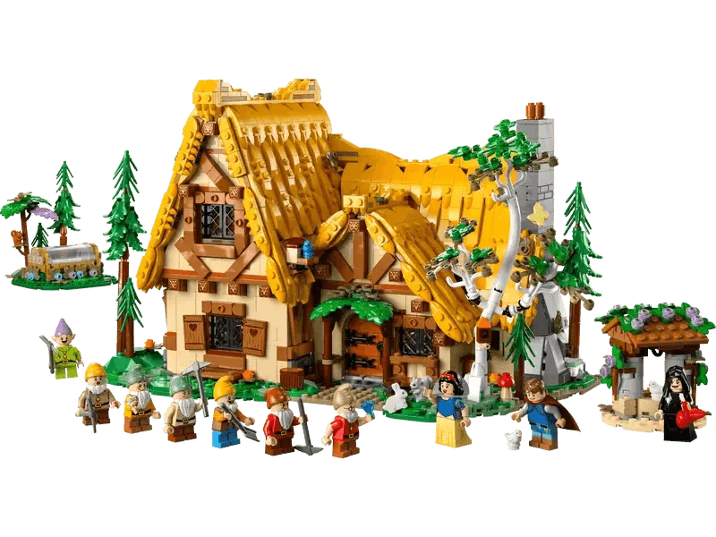 LEGO Snow White and the Seven Dwarfs' Cottage 43242 Disney LEGO DISNEY @ 2TTOYS | Official LEGO shop😊🥰 LEGO €. 219.99