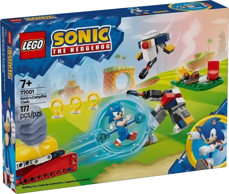 LEGO Sonic's Campfire Clash 77001 Sonic LEGO SONIC @ 2TTOYS | Official LEGO shop😊🥰 LEGO €. 16.99