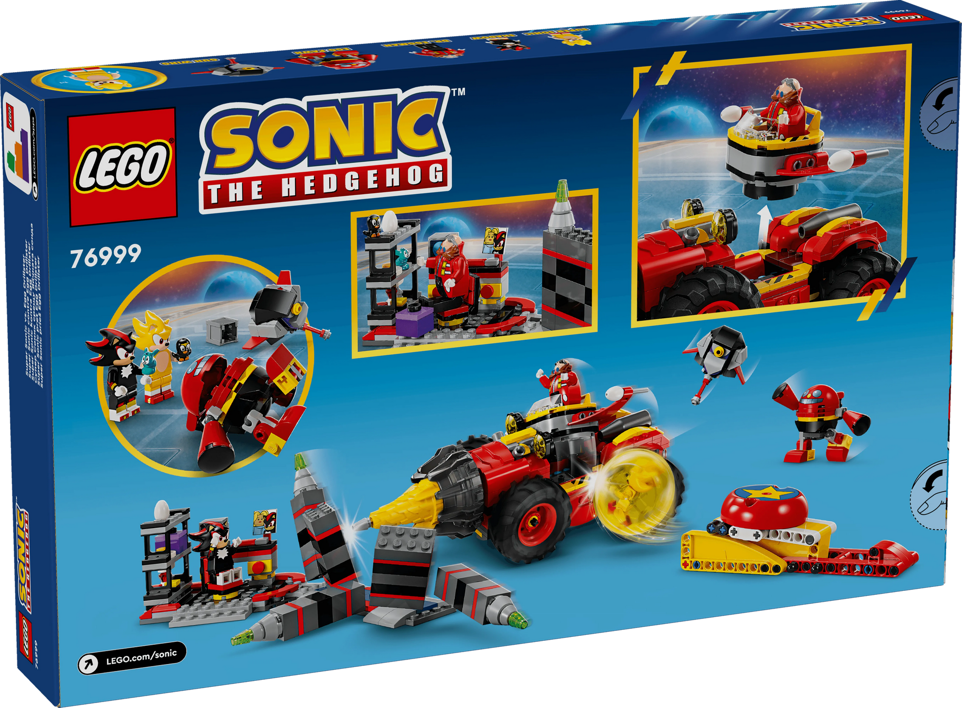LEGO Super Sonic vs. Egg Drillster 76999 Sonic LEGO Sonic @ 2TTOYS | Official LEGO shop😊🥰 LEGO €. 67.99
