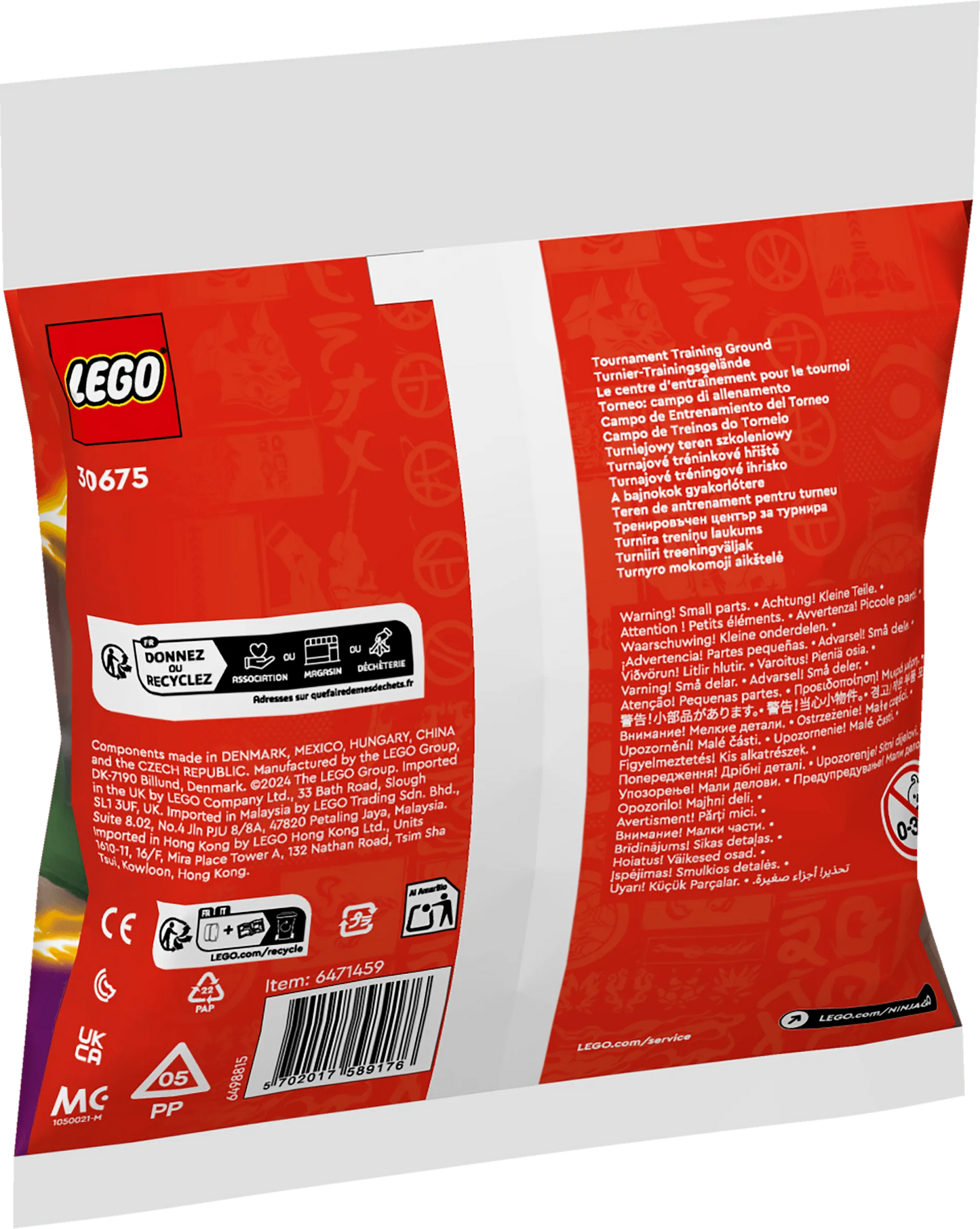 LEGO Toernooi trainingsveld 30675 Ninjago LEGO CREATOR @ 2TTOYS | Official LEGO shop😊🥰 LEGO €. 3.49