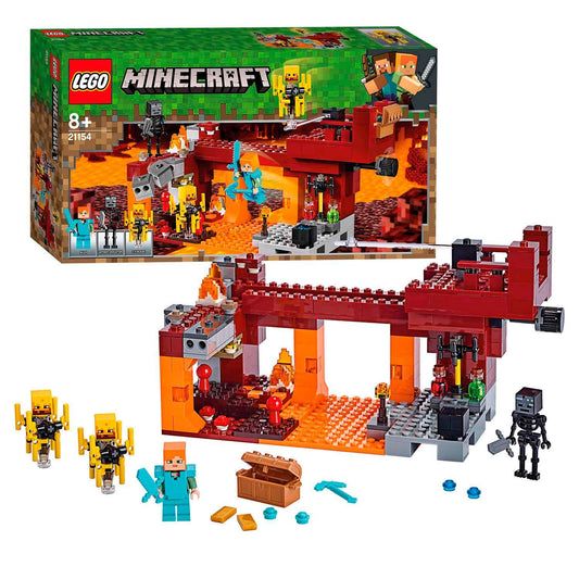 LEGO Vliegende Blaze op de Blaze brug 21154 Minecraft LEGO MINECRAFT @ 2TTOYS LEGO €. 39.99