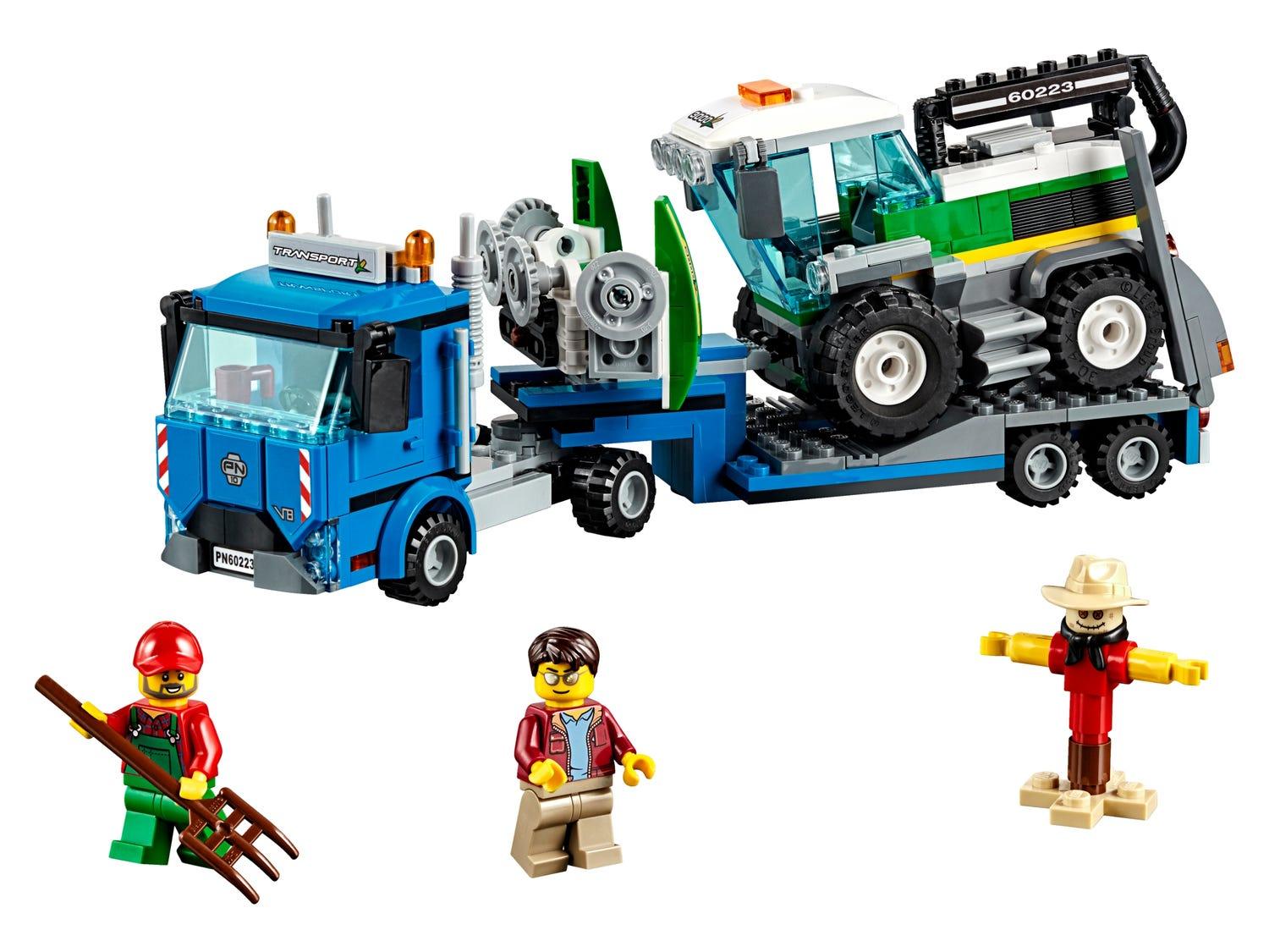 LEGO Vrachtwagen transport van de maaidorser 60223 City Voertuigen LEGO CITY GEWELDIGE VOERTUIGEN @ 2TTOYS LEGO €. 22.49
