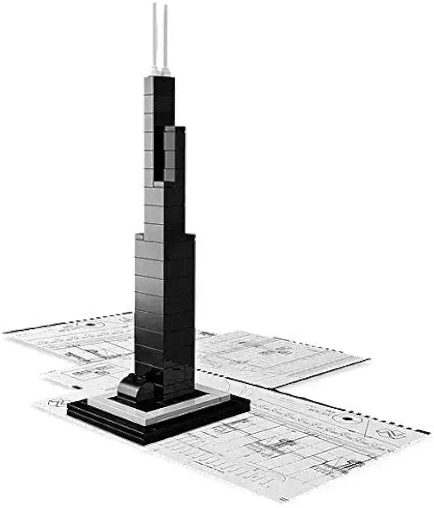 LEGO Willis Sears Tower 21000 Architecture (USED) @ 2TTOYS | Official LEGO shop😊🥰 LEGO €. 74.99