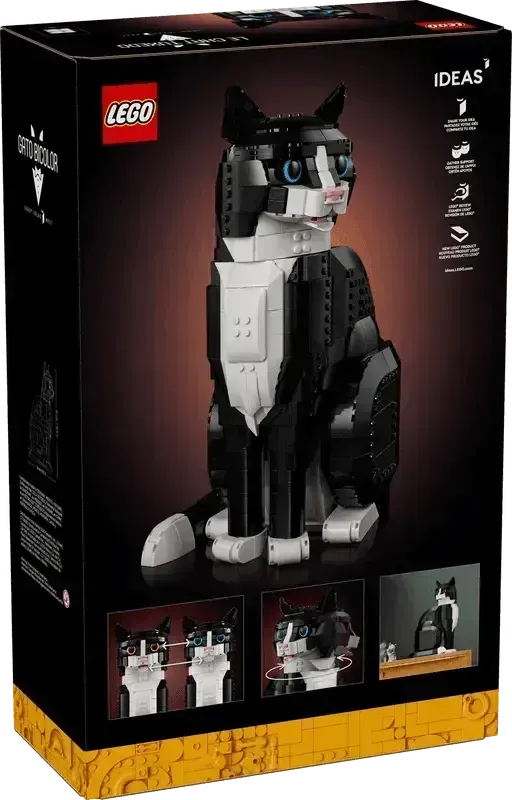 LEGO Zwart-witte Tuxedo kat 21349 Ideas (verwacht) LEGO IDEAS @ 2TTOYS LEGO €. 88.99