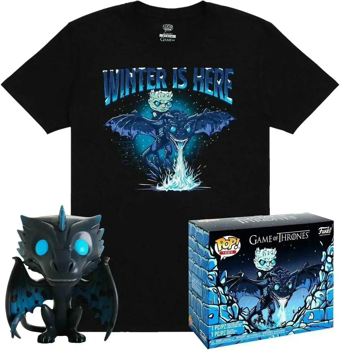 Funko Pop! Game of Thrones POP! & Tee Box Icy Viserion FUN 43514L | 2TTOYS ✓ Official shop<br>
