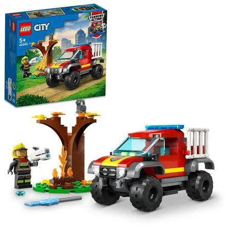 LEGO 4x4 brandweerwagen redding 60393 City LEGO CITY @ 2TTOYS | Official LEGO shop😊🥰 LEGO €. 8.48