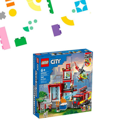 LEGO Brandweer kazerne 60320 City LEGO CITY BRANDWEER @ 2TTOYS LEGO €. 42.99