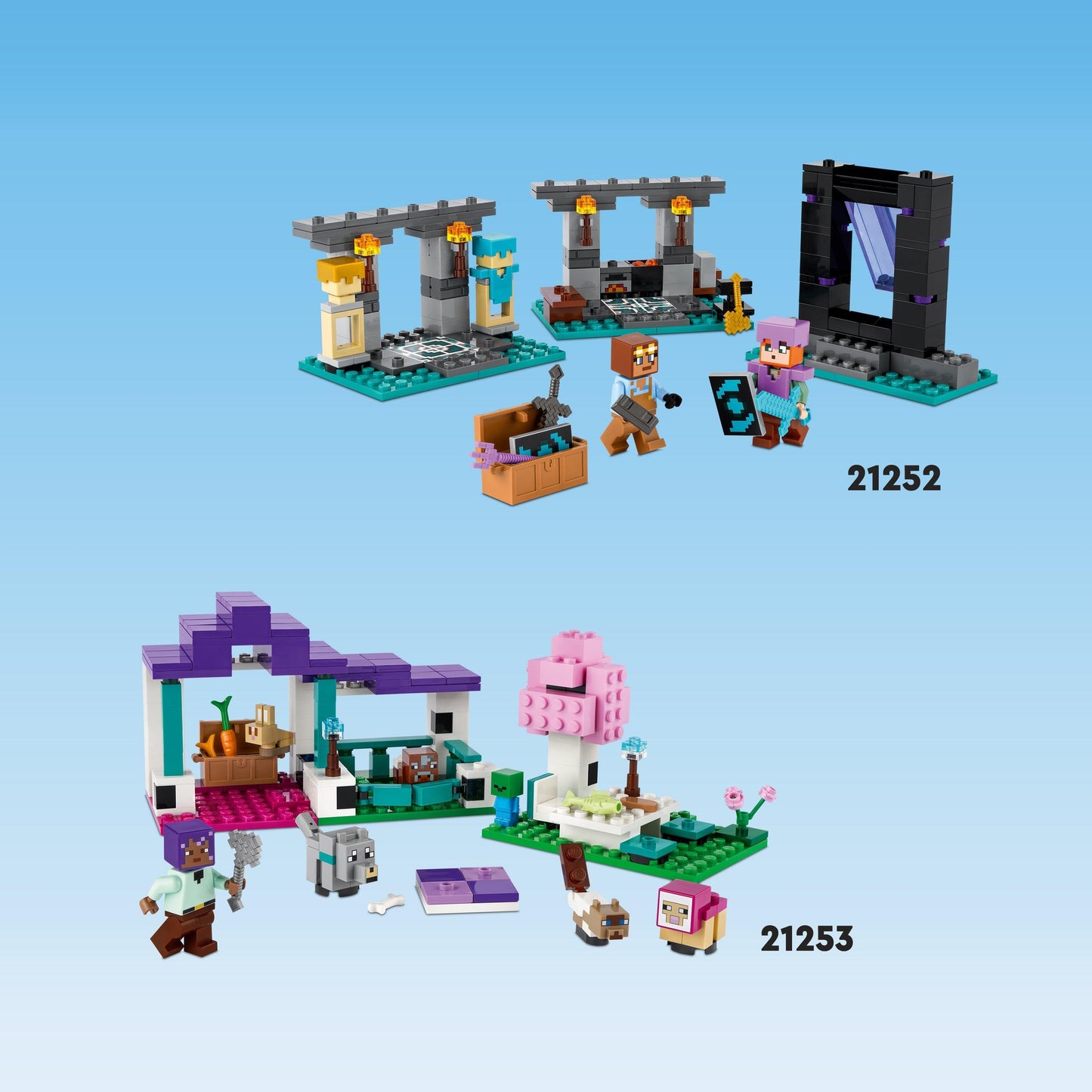LEGO De wapensmederij 21252 Minecraft LEGO MINECRAFT @ 2TTOYS LEGO €. 16.49