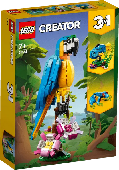 LEGO Exotic Parrot 31136 Creator 3 in 1 LEGO CREATOR @ 2TTOYS | Official LEGO shop😊🥰 LEGO €. 21.98