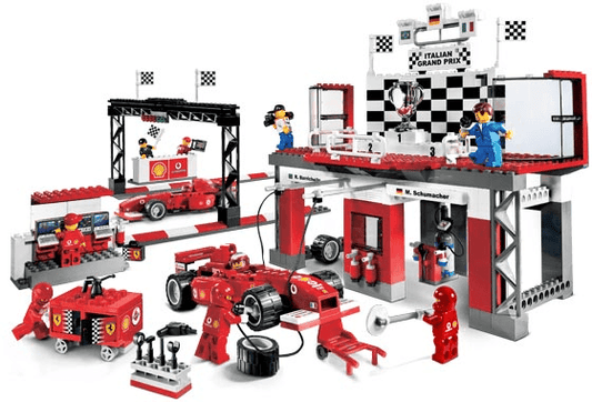 LEGO Ferrari Finish Line 8672 Racers | 2TTOYS ✓ Official shop<br>