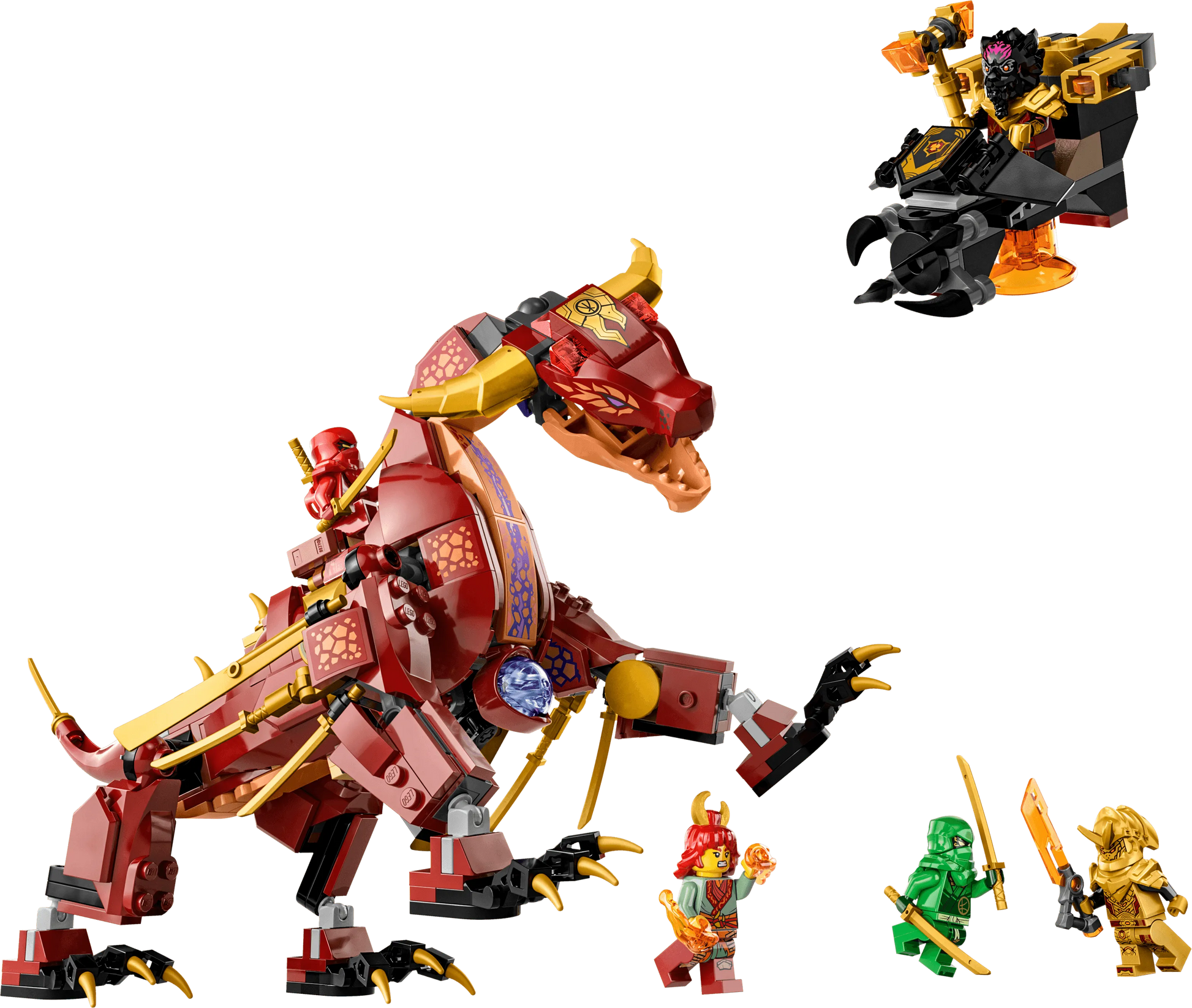 LEGO Heatwave Transforming Lava Dragon 71793 Ninjago LEGO NINJAGO @ 2TTOYS | Official LEGO shop😊🥰 LEGO €. 44.98