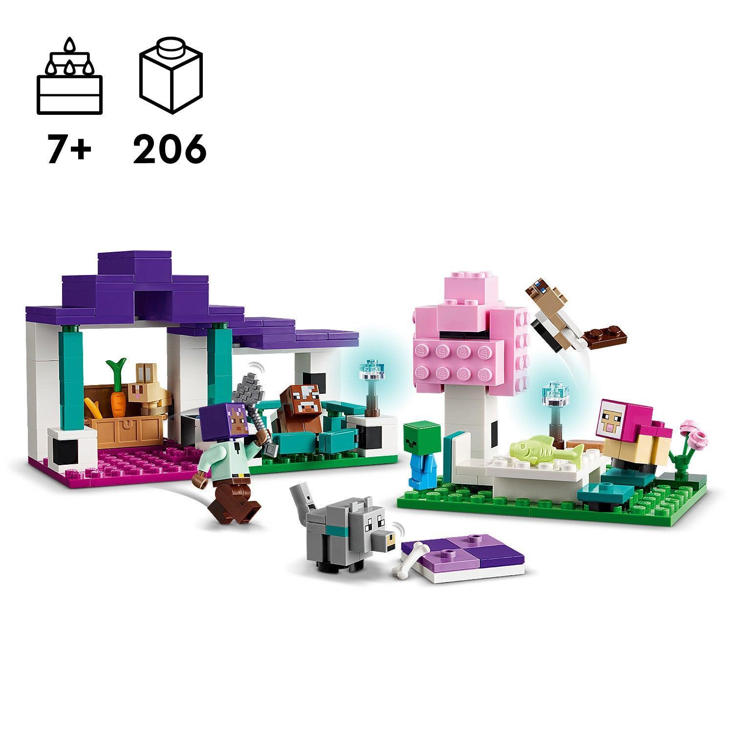 LEGO Het dierenasiel 21253 Minecraft LEGO MINECRAFT @ 2TTOYS LEGO €. 16.98