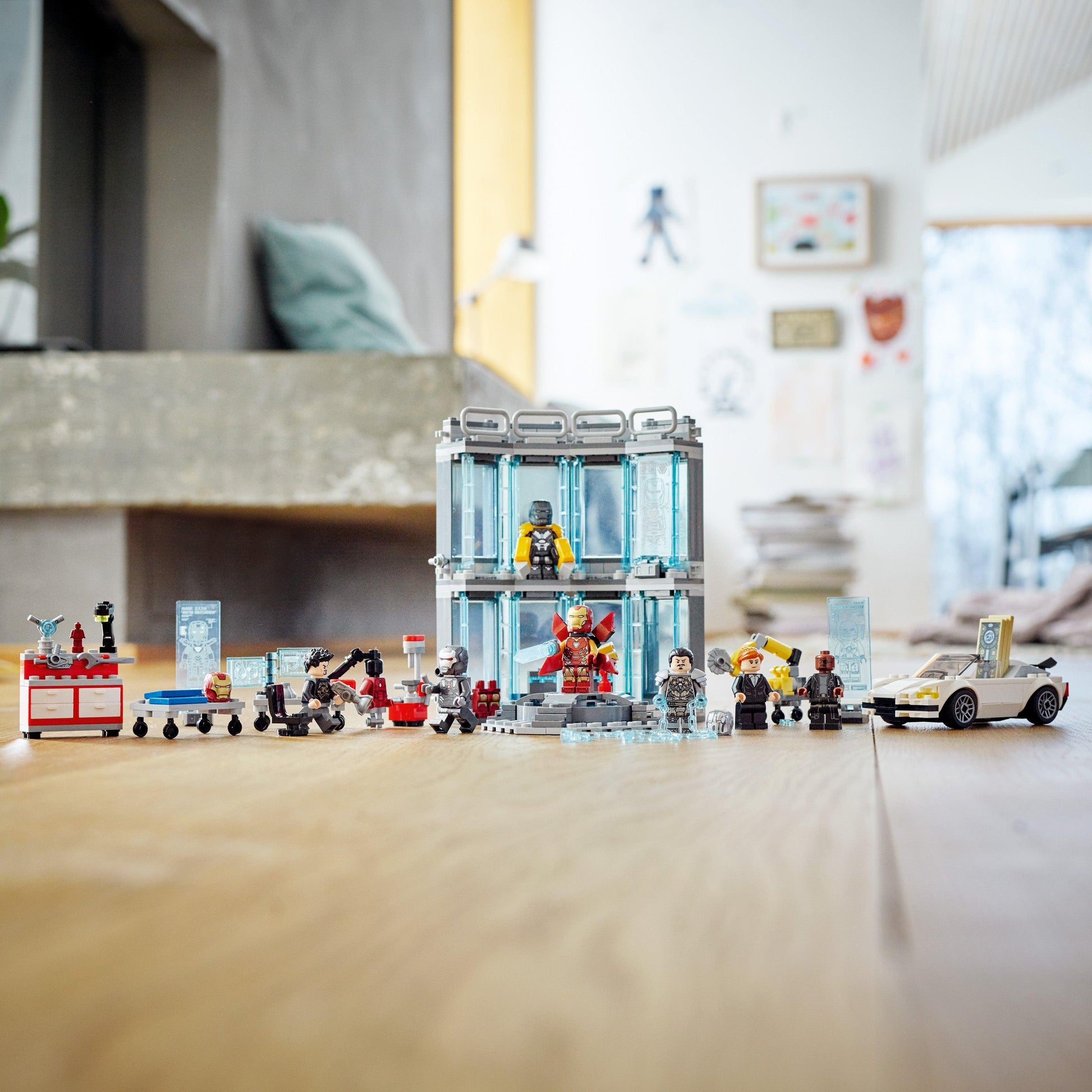 LEGO Iron Man Wapenkamer 76216 Superheroes | 2TTOYS ✓ Official shop<br>