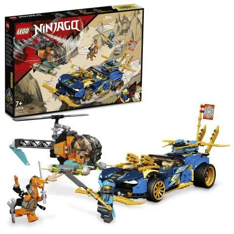LEGO Jay and Nya's Race Car EVO 71776 Ninjago - Core LEGO NINJAGO @ 2TTOYS | Official LEGO shop😊🥰 LEGO €. 49.99