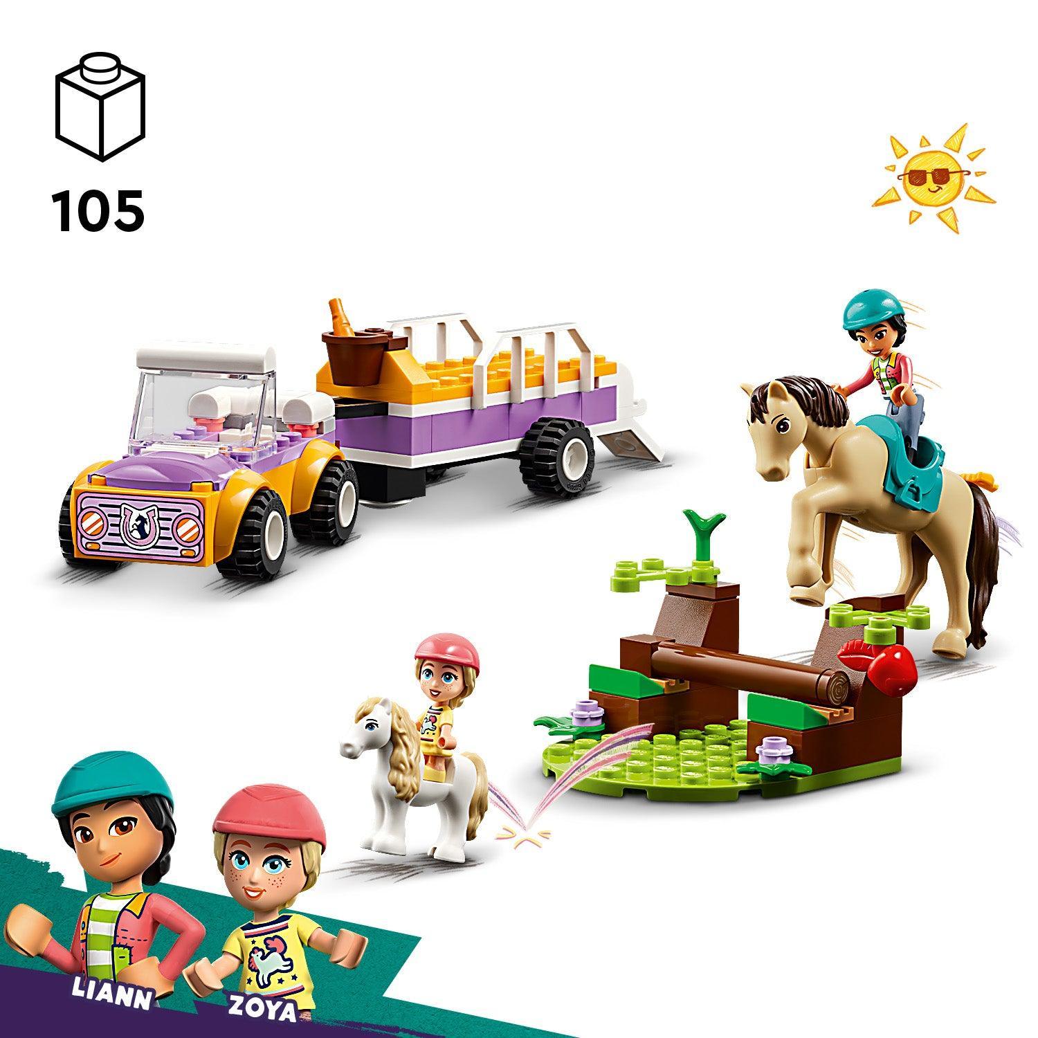 LEGO Paard en pony aanhangwagen 42634 Friends LEGO FRIENDS @ 2TTOYS LEGO €. 16.49