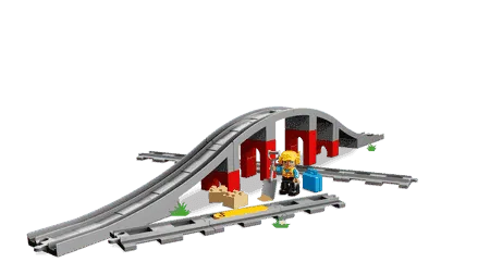 LEGO Rails en brug voor de Duplo trein 10872 DUPLO LEGO DUPLO @ 2TTOYS LEGO €. 20.98
