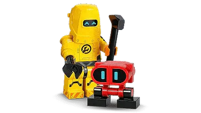 LEGO Robot Repair Tech (1 stuk) Minifguren Serie 22 71032-1 LEGO MINIFIGUREN @ 2TTOYS | Official LEGO shop😊🥰 LEGO €. 4.99