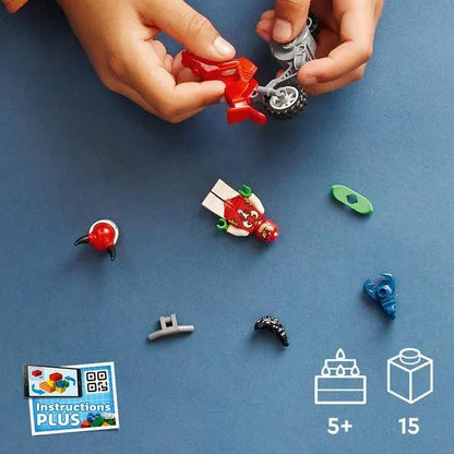 LEGO Roekeloze Schorpioen Motor 60332 City LEGO CITY STUNTZ @ 2TTOYS | Official LEGO shop😊🥰 LEGO €. 6.99