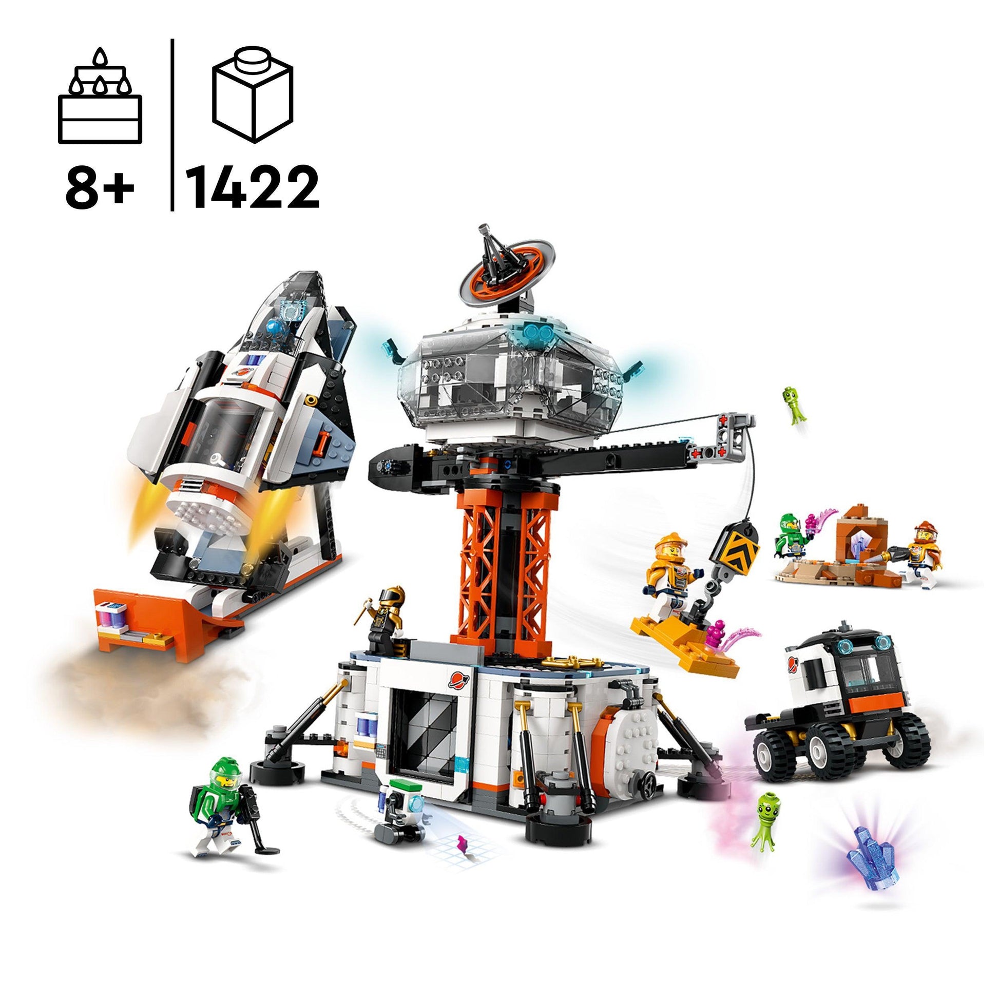 LEGO Ruimtebasis en raketlanceerplatform 60434 City LEGO City @ 2TTOYS LEGO €. 147.49