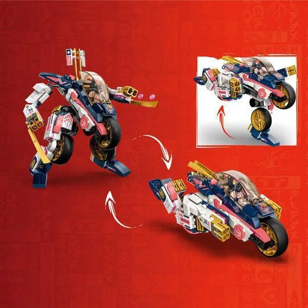 LEGO Sora's Transforming Mech Bike Racer 71792 Ninjago LEGO NINJAGO @ 2TTOYS | Official LEGO shop😊🥰 LEGO €. 40.98