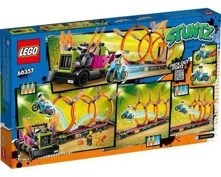 LEGO Stunt Truck & Ring of Fire Challenge 60357 City LEGO CITY @ 2TTOYS | Official LEGO shop😊🥰 LEGO €. 49.99