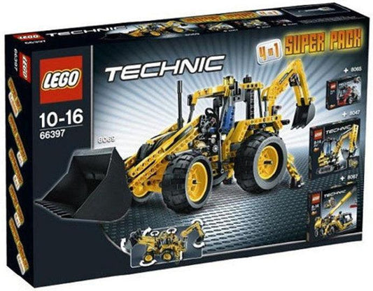 LEGO Technic Super Pack 4 in 1 66397 TECHNIC | 2TTOYS ✓ Official shop<br>