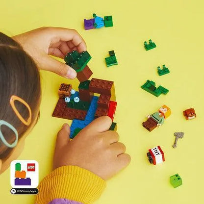 LEGO The Swamp Adventure 21240 Minecraft LEGO MINECRAFT @ 2TTOYS | Official LEGO shop😊🥰 LEGO €. 9.99