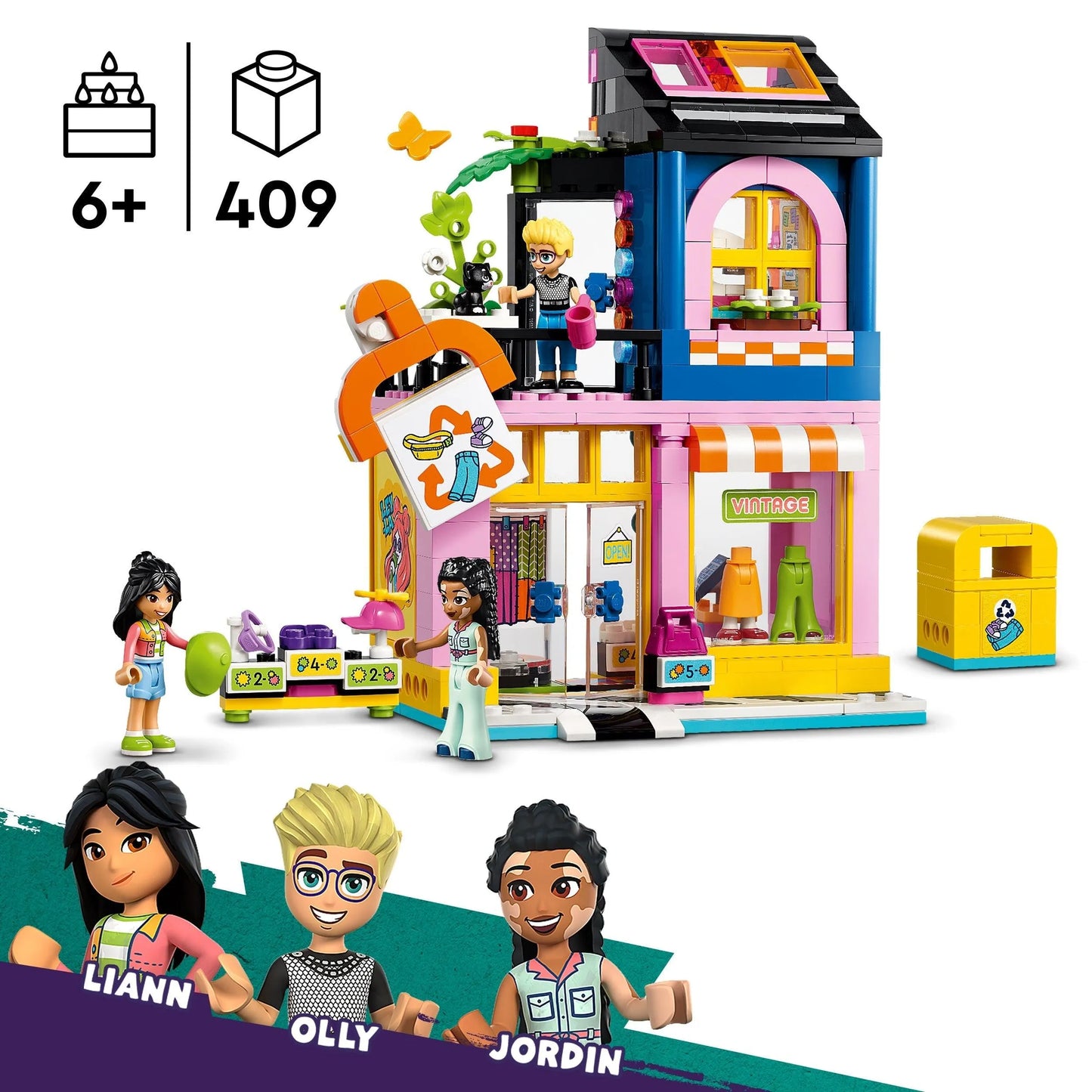LEGO Vintage Fashion Store 42614 Friends LEGO FRIENDS @ 2TTOYS LEGO €. 39.99