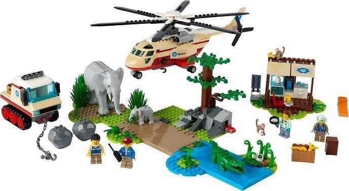 LEGO Wildlife Rescue operatie 60302 City LEGO CITY WILDLIFE @ 2TTOYS LEGO €. 80.99